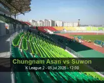 Pronóstico Chungnam Asan Suwon (05 julio 2025)