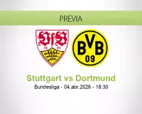 Pronóstico Stuttgart Dortmund (04 abril 2026)