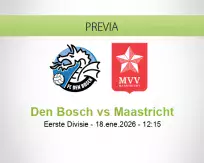 Pronóstico Den Bosch Maastricht (18 enero 2026)