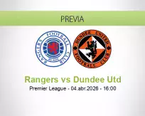 Pronóstico Rangers Dundee Utd (04 abril 2026)