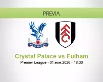 Crystal Palace vs Fulham