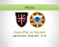 Pronóstico Casa Pia Varzim (02 diciembre 2021)