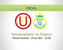 Pronóstico Universitario Cusco (23 octubre 2021)