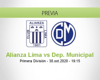 Alianza Lima vs Deportivo Municipal