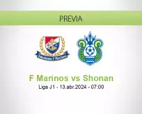 Pronóstico F Marinos Shonan (13 abril 2024)