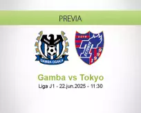 Pronóstico Gamba Tokyo (22 junio 2025)