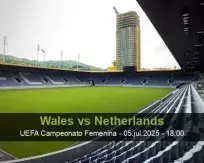 Pronóstico Wales Netherlands (05 julio 2025)
