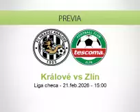Pronóstico Králové Zlín (21 febrero 2026)