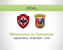 Pronóstico Oliveirense Torreense (02 febrero 2025)