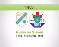 Pronóstico Rijeka Slaven (03 agosto 2025)