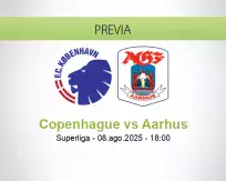 Pronóstico Copenhague Aarhus (08 agosto 2025)