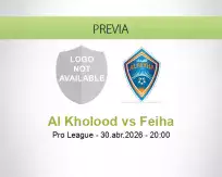 Al Kholood vs Feiha