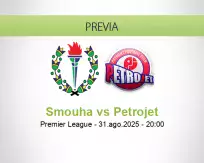 Pronóstico Smouha Petrojet (31 agosto 2025)
