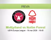 Pronóstico Midtjylland Nottm Forest (19 marzo 2026)