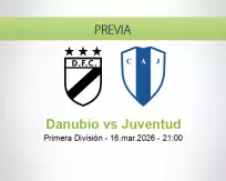 Pronóstico Danubio Juventud (16 marzo 2026)