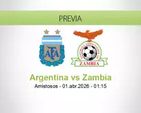 Argentina vs Zambia