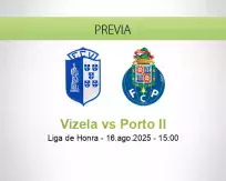 Pronóstico Vizela Porto II (16 agosto 2025)