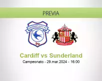 Pronóstico Cardiff Sunderland (29 marzo 2024)