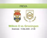 Pronóstico Willem II Groningen (15 febrero 2025)