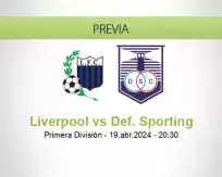 Pronóstico Liverpool Def. Sporting (19 abril 2024)