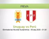 Pronóstico Uruguay Perú (04 septiembre 2025)