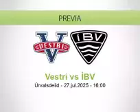 Pronóstico Vestri ÍBV (27 julio 2025)