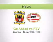 Go Ahead vs PSV