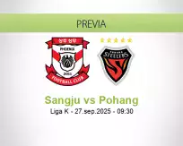 Pronóstico Sangju Pohang (27 septiembre 2025)