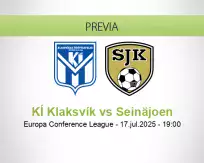 Pronóstico KÍ Klaksvík Seinäjoen (17 julio 2025)