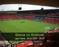 Pronóstico Slavia Králové (20 julio 2025)