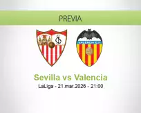 Sevilla vs Valencia