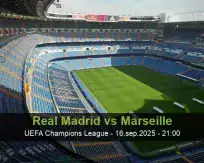 Real Madrid vs Marseille