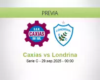 Pronóstico Caxias Londrina (28 septiembre 2025)