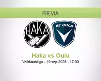 Pronóstico Haka Oulu (19 septiembre 2025)