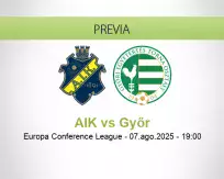 Pronóstico AIK Győr (07 agosto 2025)