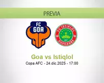 Goa vs Istiqlol