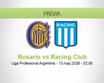 Rosario vs Racing Club