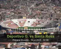 Pronóstico Deportivo G. Santa Rosa (18 julio 2025)