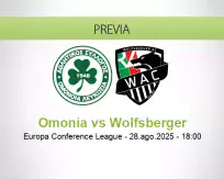 Pronóstico Omonia Wolfsberger (28 agosto 2025)