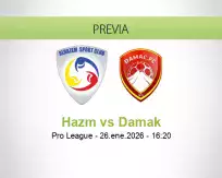 Hazm vs Damak