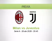 Milan vs Juventus