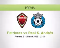 Patriotas vs Real S. Andrés