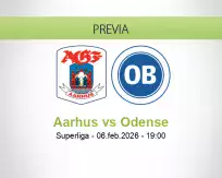 Pronóstico Aarhus Odense (06 febrero 2026)