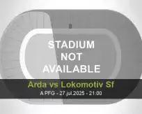 Pronóstico Arda Lokomotiv Sf (27 julio 2025)