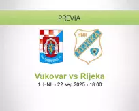 Pronóstico Vukovar Rijeka (22 septiembre 2025)