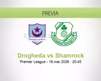 Pronóstico Drogheda Shamrock (16 marzo 2026)
