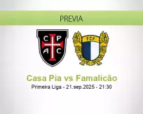 Pronóstico Casa Pia Famalicão (21 septiembre 2025)
