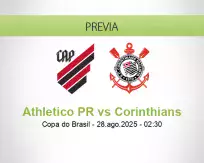 Pronóstico Athletico PR Corinthians (28 agosto 2025)
