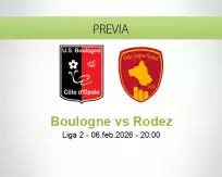 Pronóstico Boulogne Rodez (06 febrero 2026)