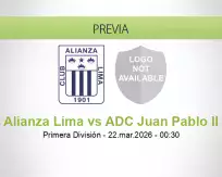 Alianza Lima vs ADC Juan Pablo II